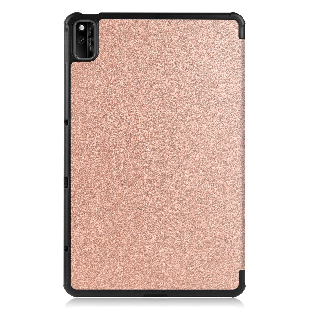 Huawei MatePad 10.4 Tri-Fold Flip Læder Cover - Rose Gold