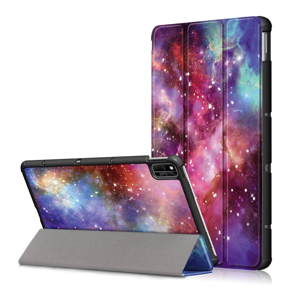 Huawei MatePad 10.4" Læder Flip Cover - Galakse