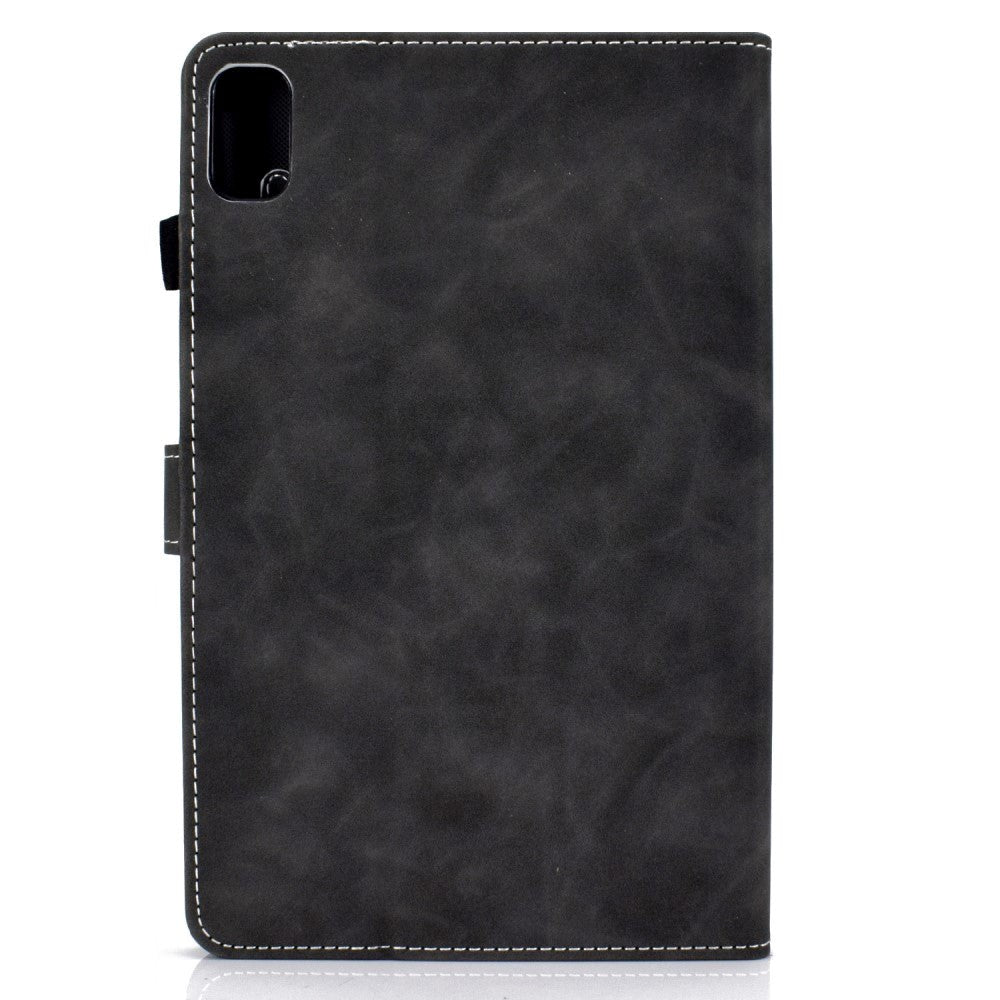 Huawei MatePad 10.4" Læder Flip Cover m. Ståfunktion & Kortholder - Sort