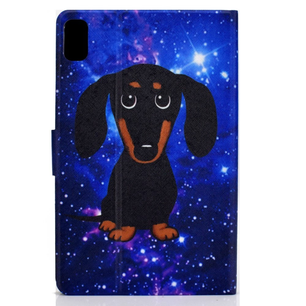Huawei MatePad 10.4" Flip Cover m. Ståfunktion & Kortholder - Hund