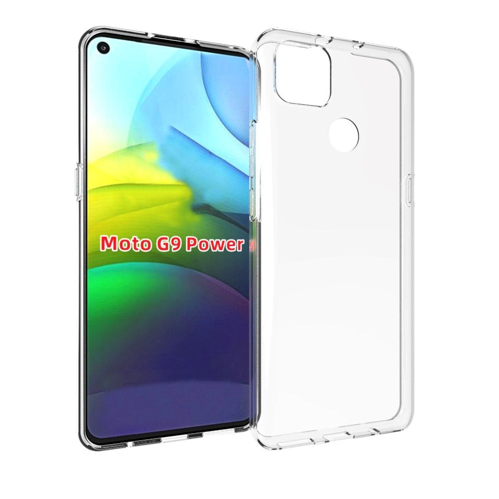 Motorola Moto G9 Power Tyndt Shockproof Cover - Gennemsigtig