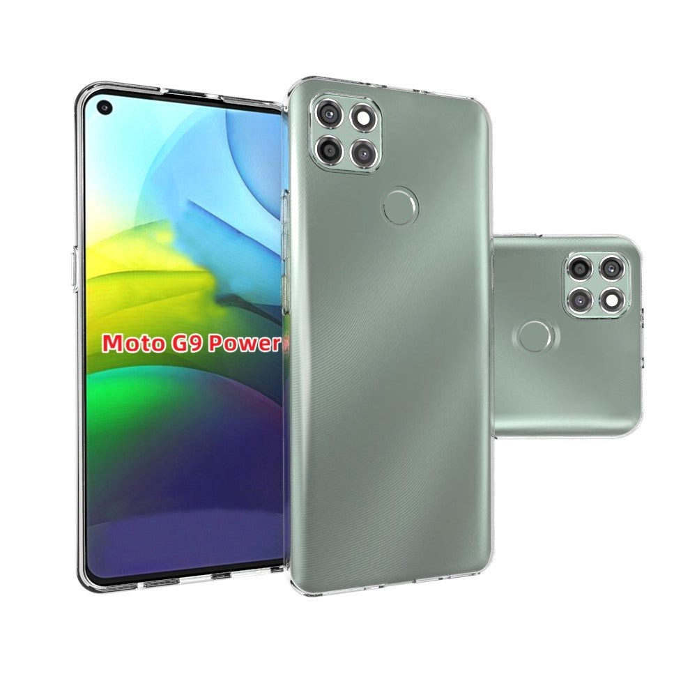 Motorola Moto G9 Power Tyndt Shockproof Cover - Gennemsigtig