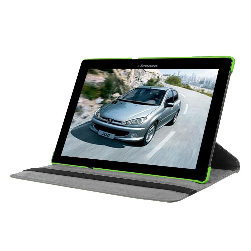 Lenovo Tab3 10 Klassisk 360 Graders Etui m. Ståfunktion Grøn