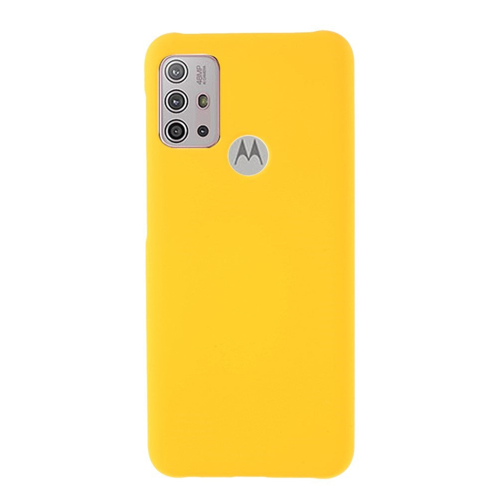 EIDERWOOD Motorola Moto G10 / G20 / G30 Hårdt Plastik Bagside Cover - Mat - Gul