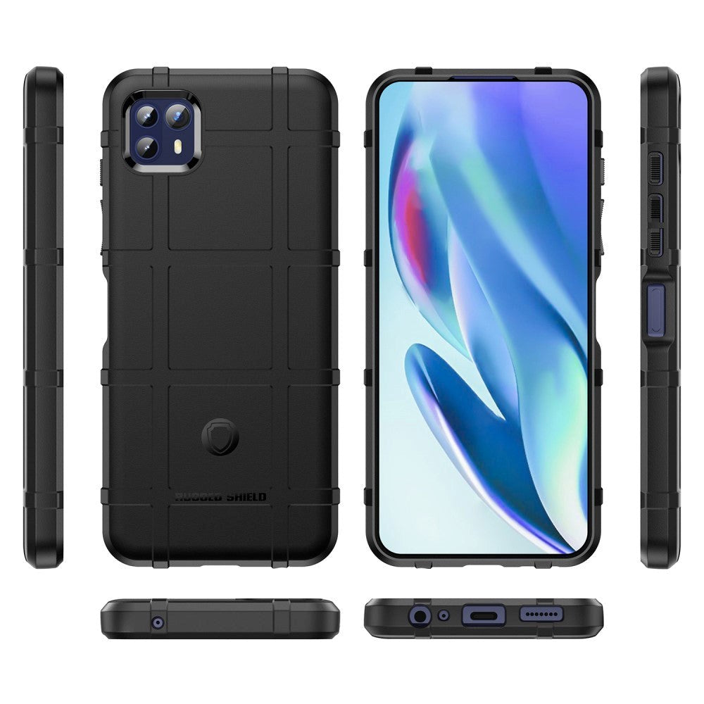 Motorola Moto G50 Rugged Shield Series Håndværker Bagside Cover - Sort