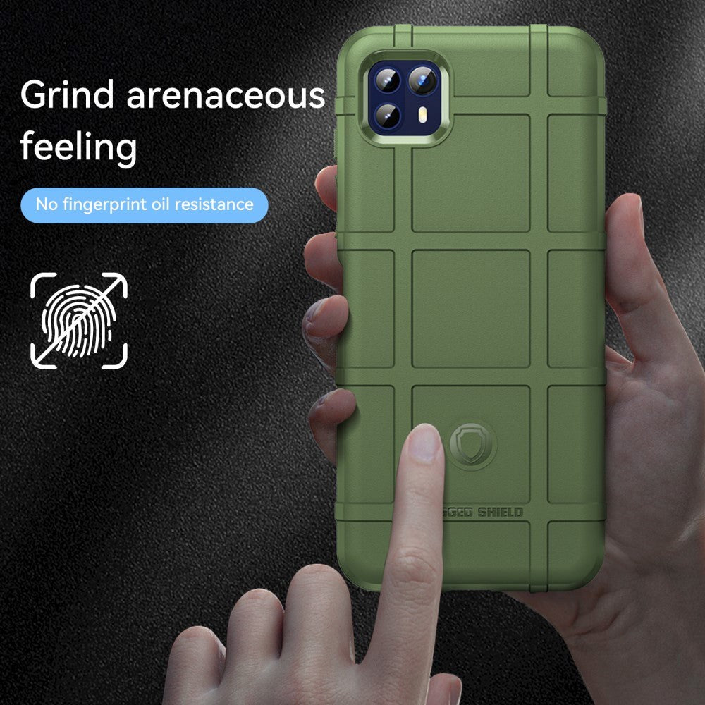 Motorola Moto G50 Rugged Shield Series Håndværker Bagside Cover - Grøn