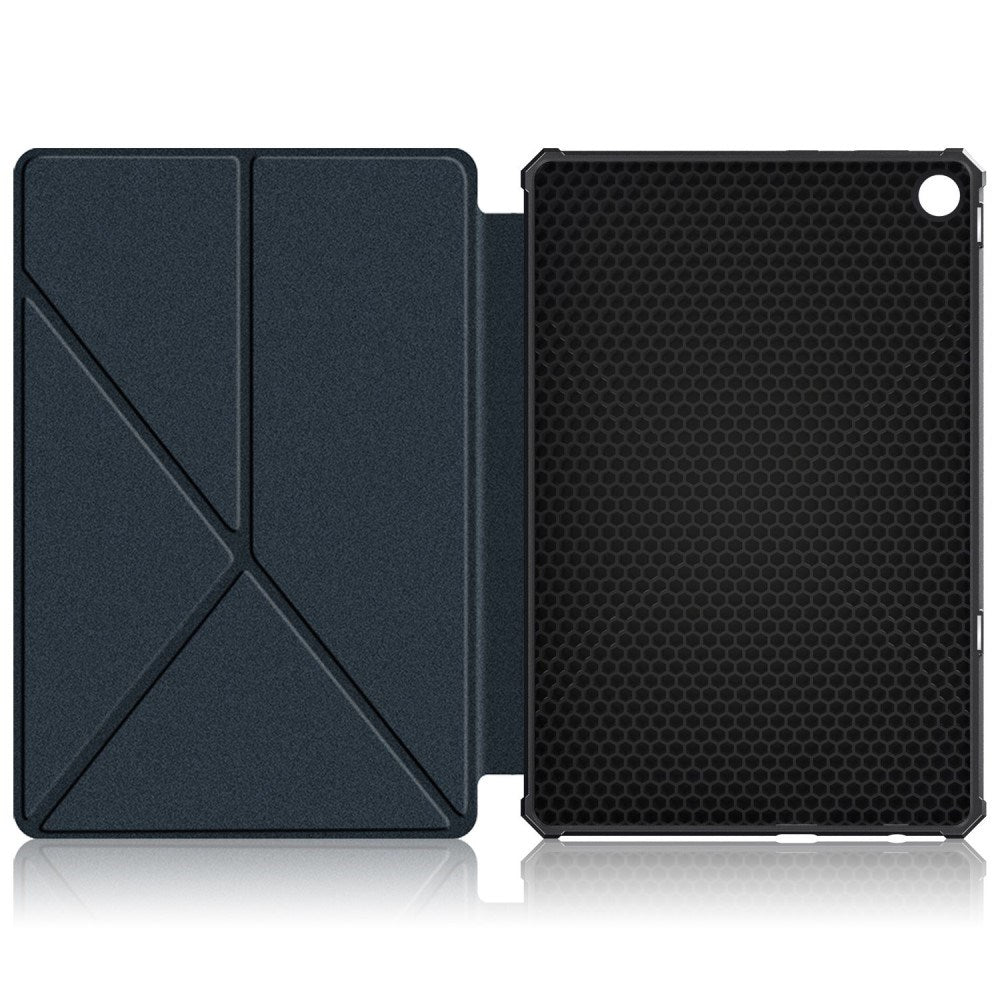 Lenovo Tab M10 (3. Gen) 10.1" (TB-328F/TB-328X) Fleksibelt Origami Flip Cover - Blå
