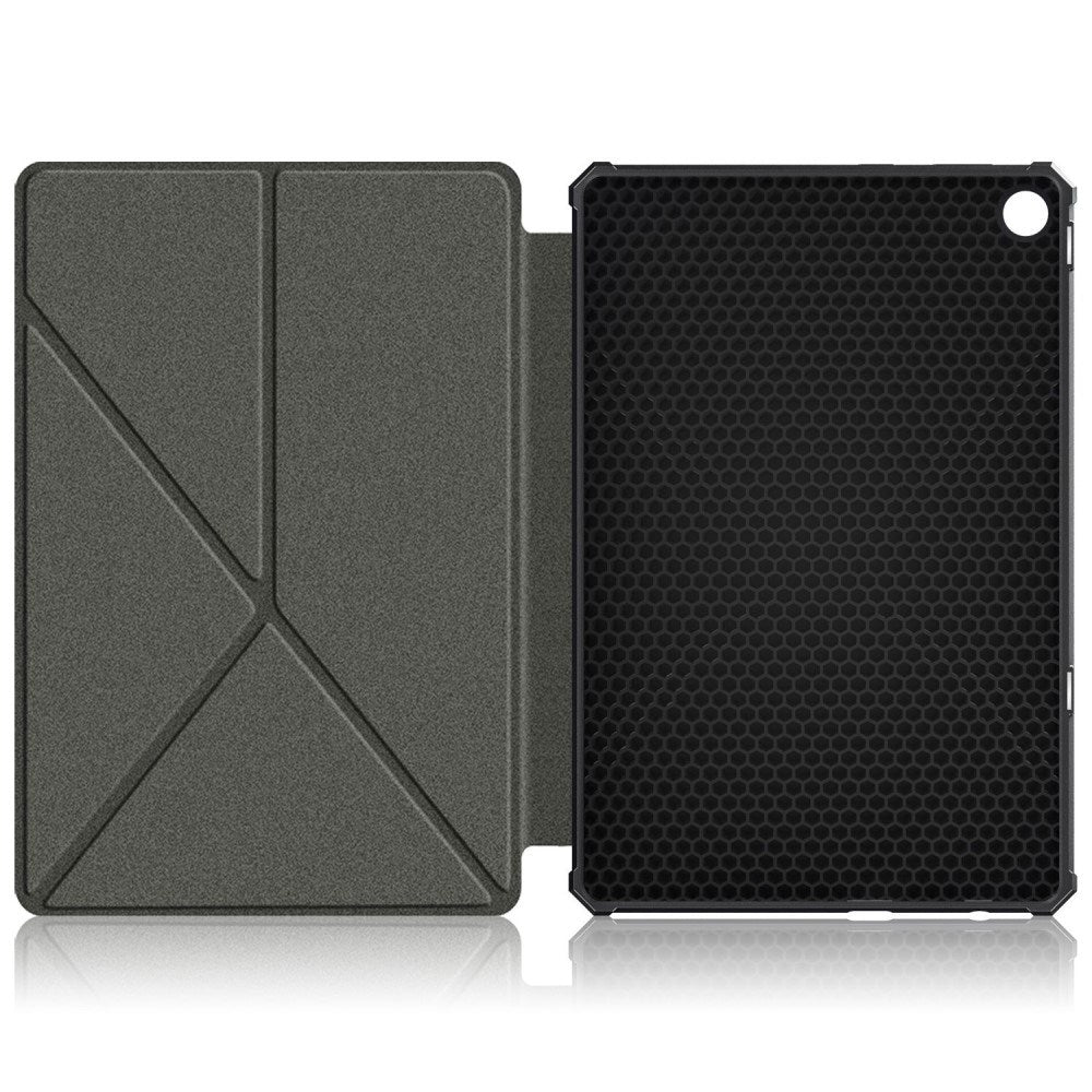 Lenovo Tab M10 (3. Gen) 10.1" (TB-328F/TB-328X) Fleksibelt Origami Flip Cover - Grå