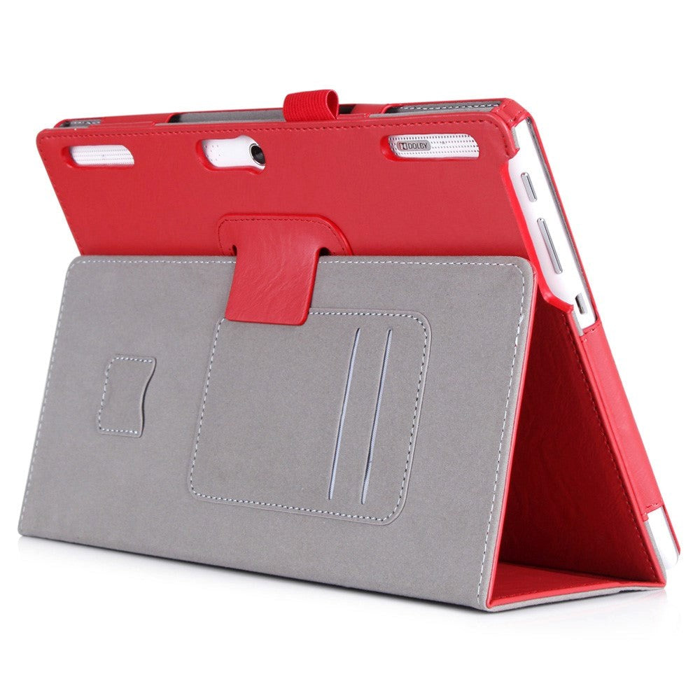 Lenovo Tab 10 (X103F) / Lenovo Tab3 10 Multifunktionel Business Case Rød