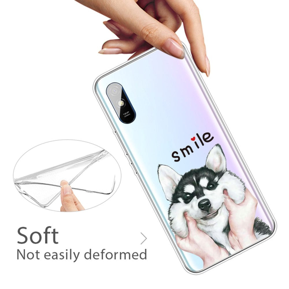 Xiaomi Redmi 9A / 9AT Fleksibel Plastik Cover - Hund