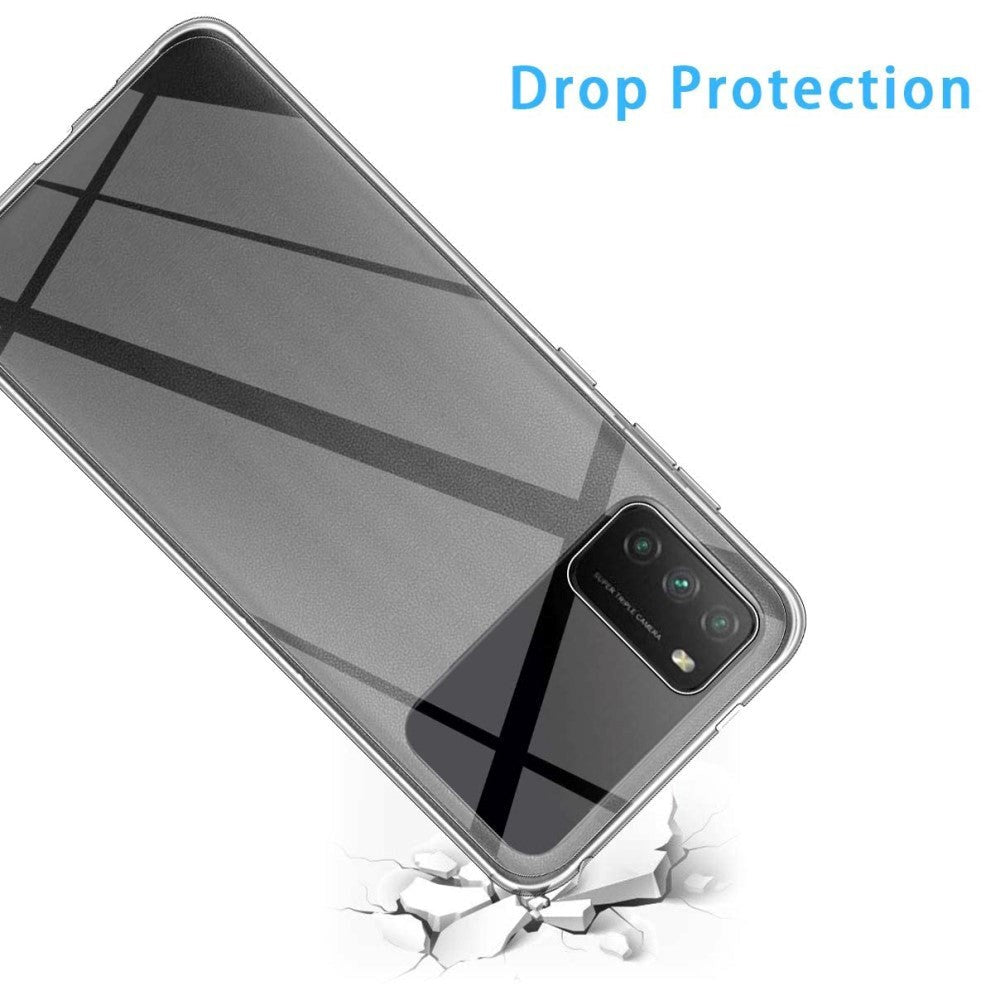 Xiaomi Poco M3 Fleksibelt Cover - Gennemsigtig