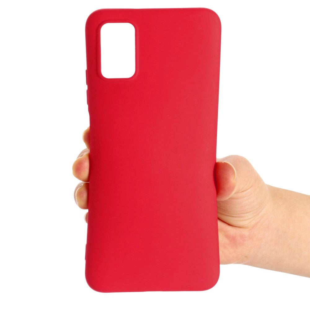 Xiaomi Poco M3 Liquid Silikone Bagside Cover - Rød