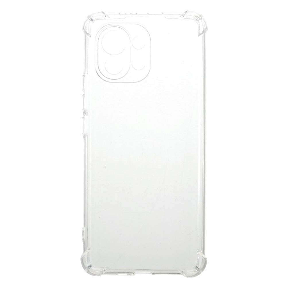 Xiaomi Mi 11 Shockproof Plastik Cover - Gennemsigtig