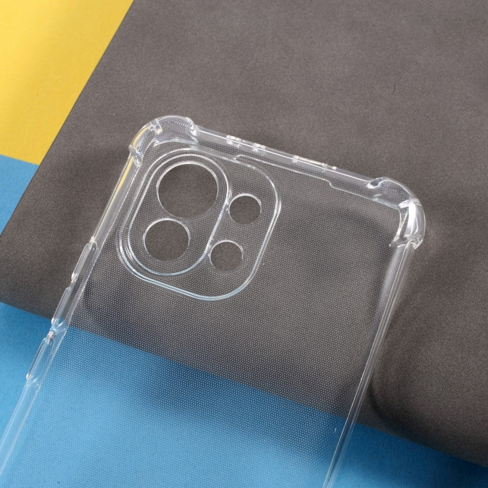 Xiaomi Mi 11 Shockproof Plastik Cover - Gennemsigtig
