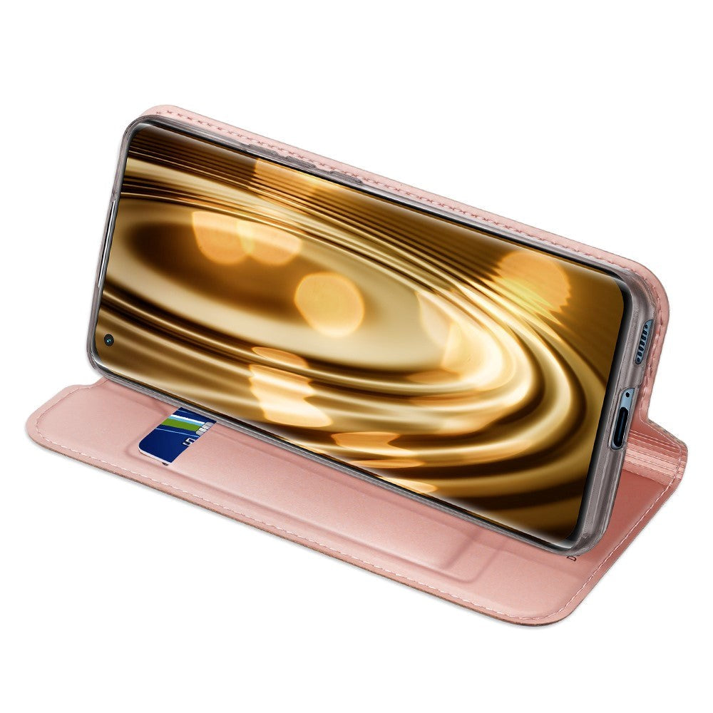 Xiaomi Mi 11 DUX DUCIS Skin Pro Series Thin Wallet Flip Cover - Rose Gold