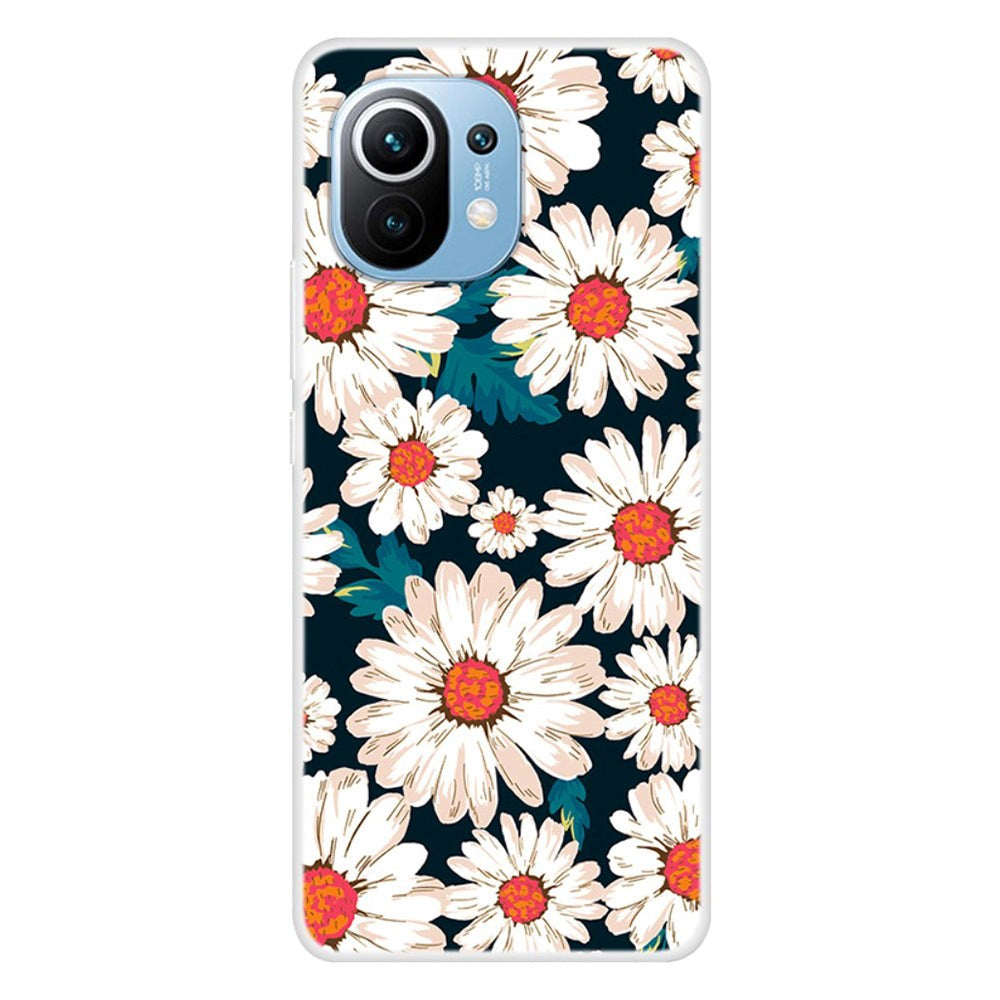 Xiaomi Mi 11 Fleksibelt Bagside Cover - Margueritter
