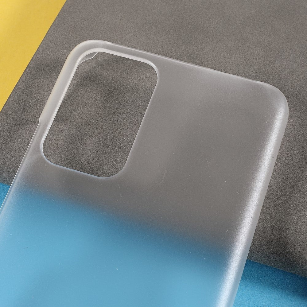Xiaomi Redmi Note 11 Pro+ (Plus) Hårdt Plastik Bagside Cover - Mat Gennemsigtig