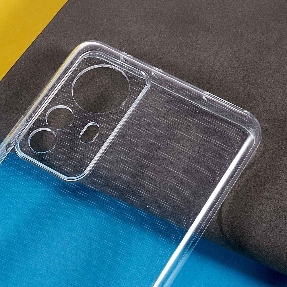 Xiaomi 12 Pro - EIDERWOOD Fleksibelt Plastik Bagside Cover - Gennemsigtig
