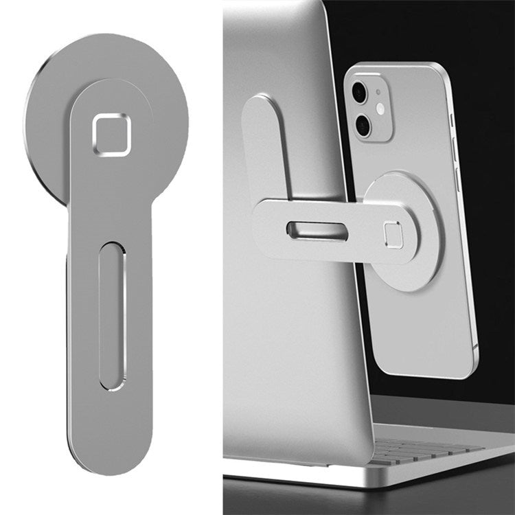 Mobilholder til Laptop / PC - MagSafe Kompatibel - Sølv