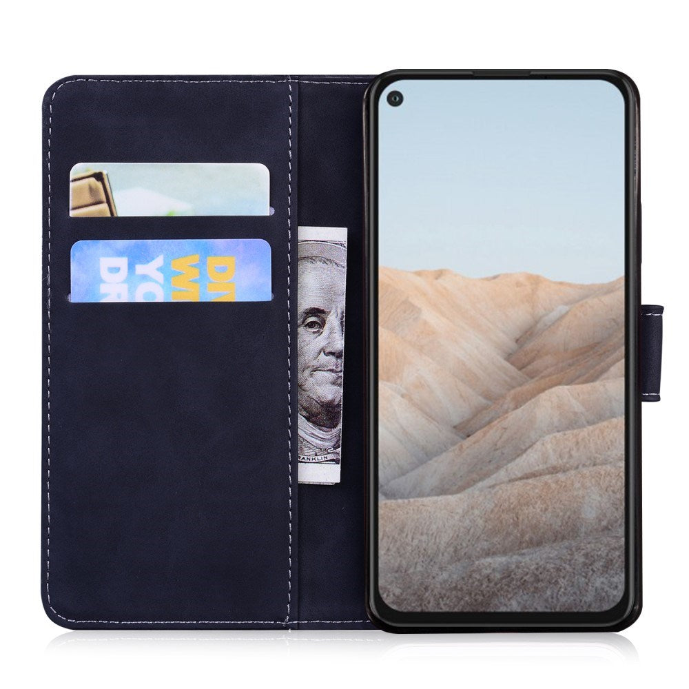 EIDERWOOD Google Pixel 5a Kunstlæder Flip Cover m. Pung - Sort