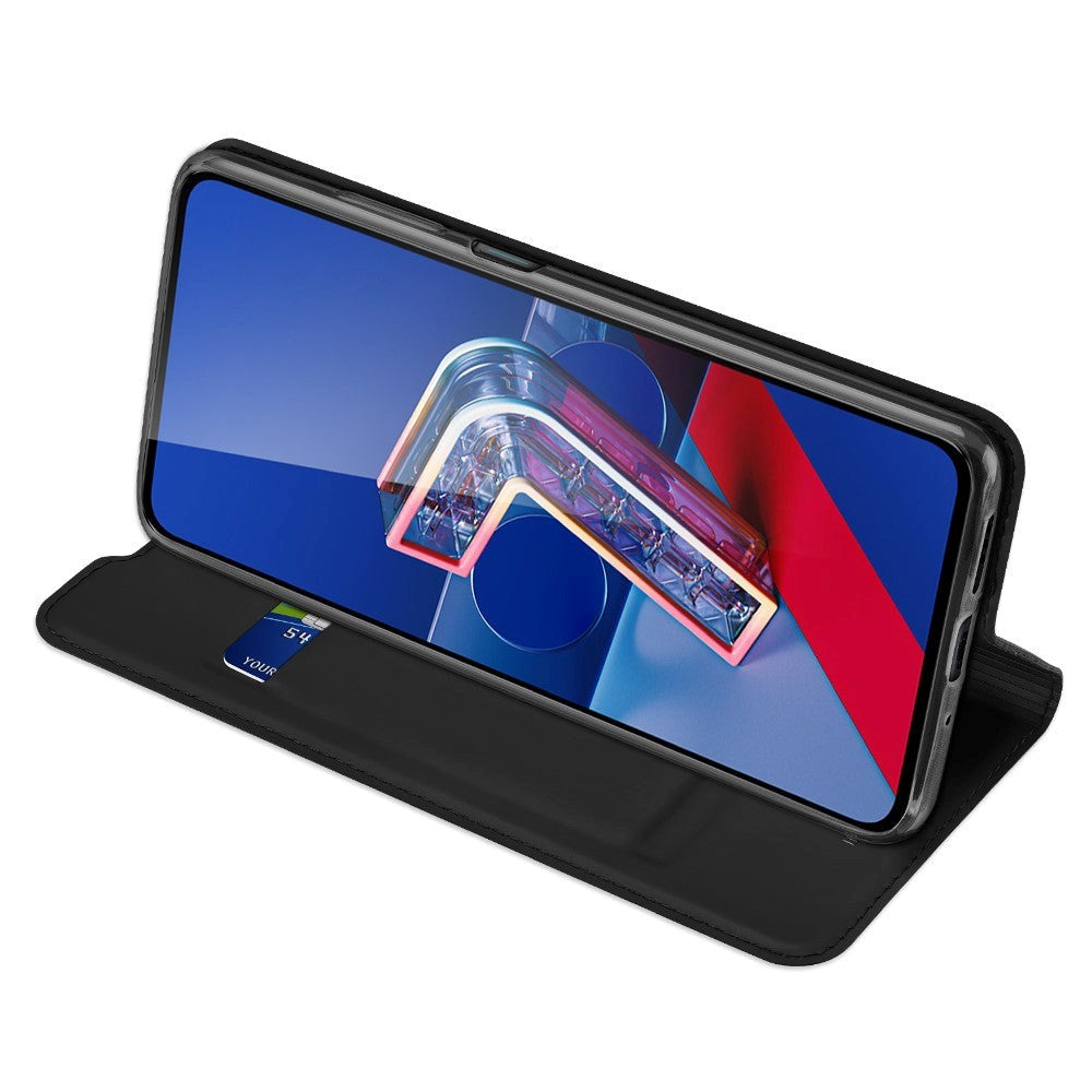 Asus Zenfone 7 ZS670KS / 7 Pro ZS671KS DUX DUCIS Skin Pro Series Læder Cover m. Kortholder - Sort