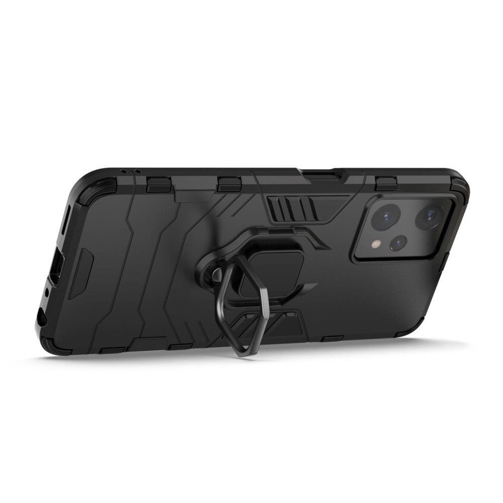 OnePlus Nord CE 2 Lite (5G) Hybrid Håndværker Bagside Cover m. Magnetisk Kickstand - Sort