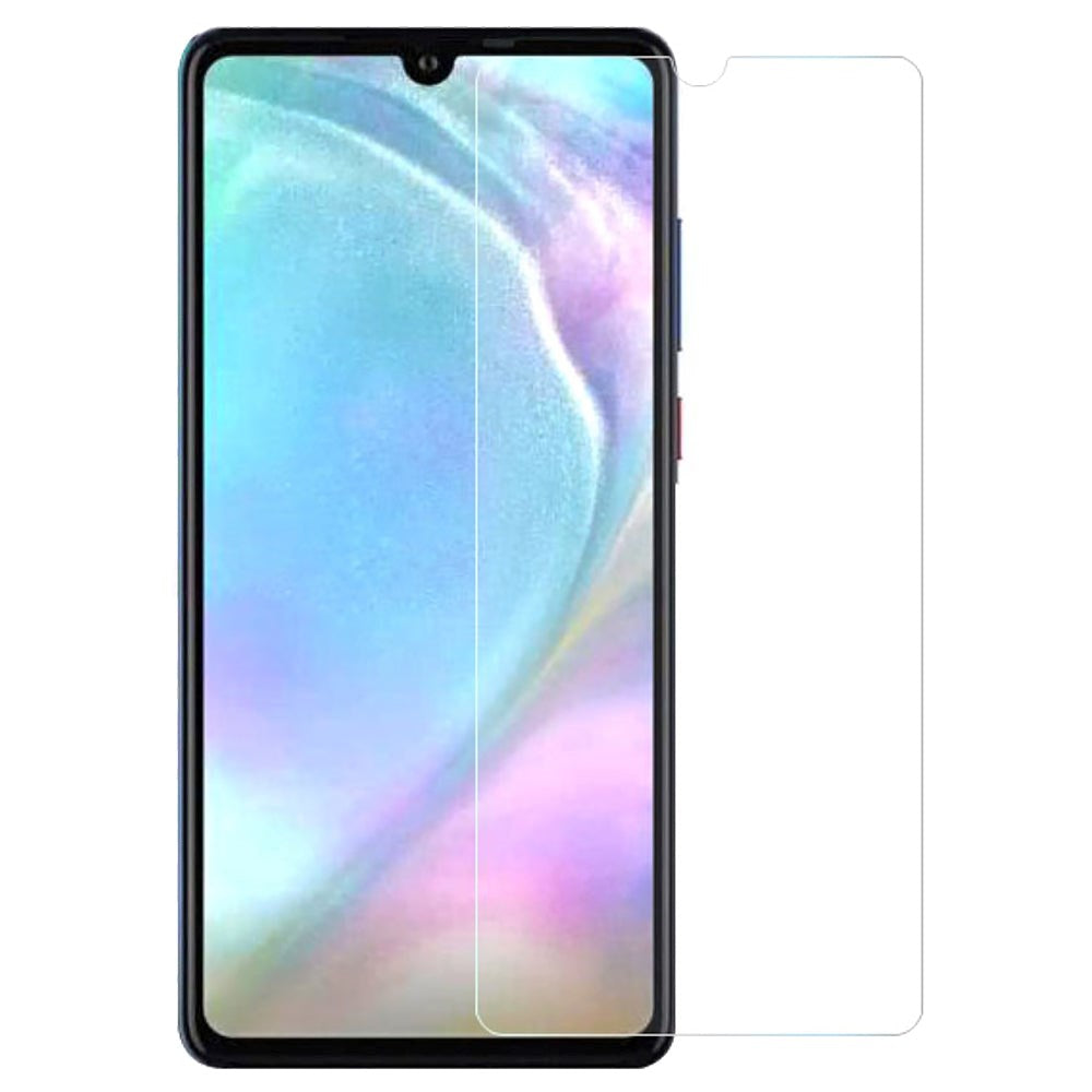 Huawei P30 Lite Hærdet Beskyttelsesglas Case Friendly - Gennemsigtig