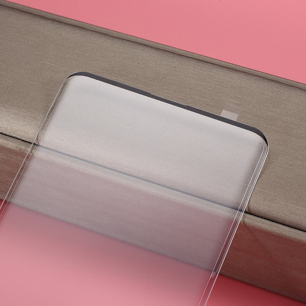 Samsung Galaxy S10 Skærmbeskyttelse / Hærdet Glas Full-Fit - Sort