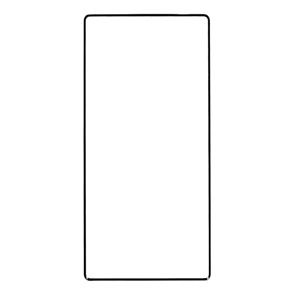 Samsung Galaxy Note 10+ (Plus) Skærmbeskyttelse i Hærdet Glas - Full-Fit - Sort Kant