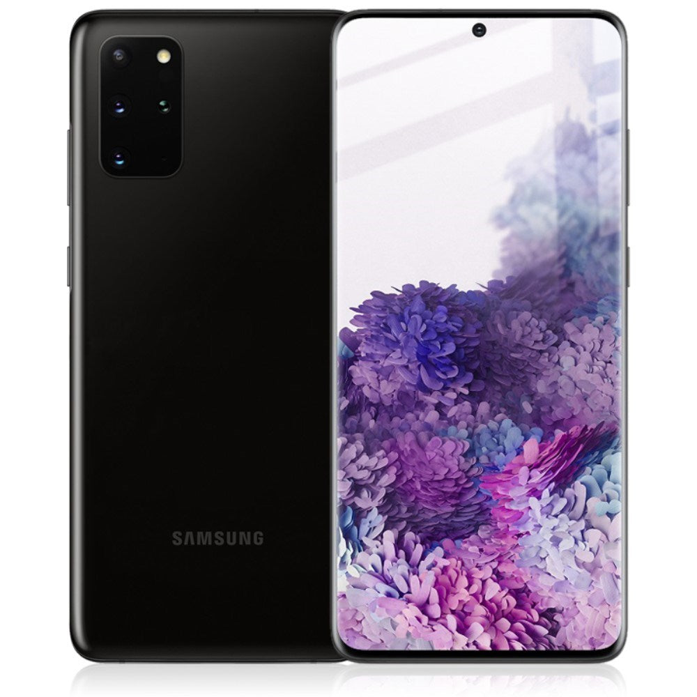 IMAK Samsung Galaxy S20+ (Plus) Glas Skærmbeskyttelse - Full-Fit - Gennemsigtig