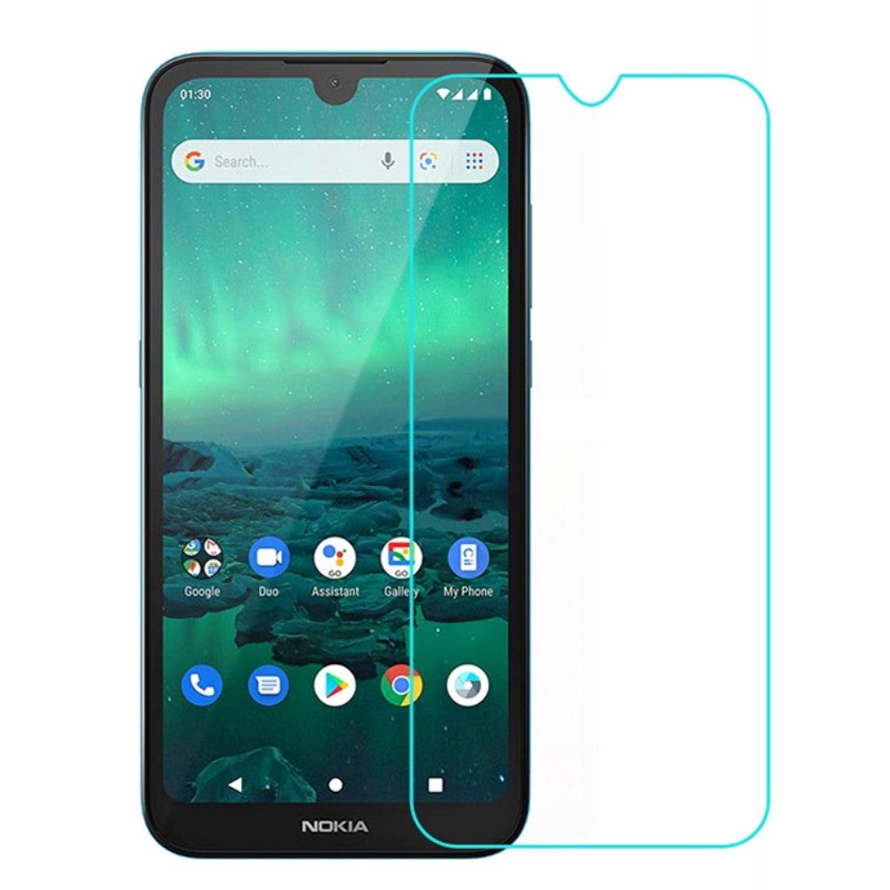 Nokia 1.3 Hærdet Glas - Case Friendly - Skærmbeskyttelse - Gennemsigtig