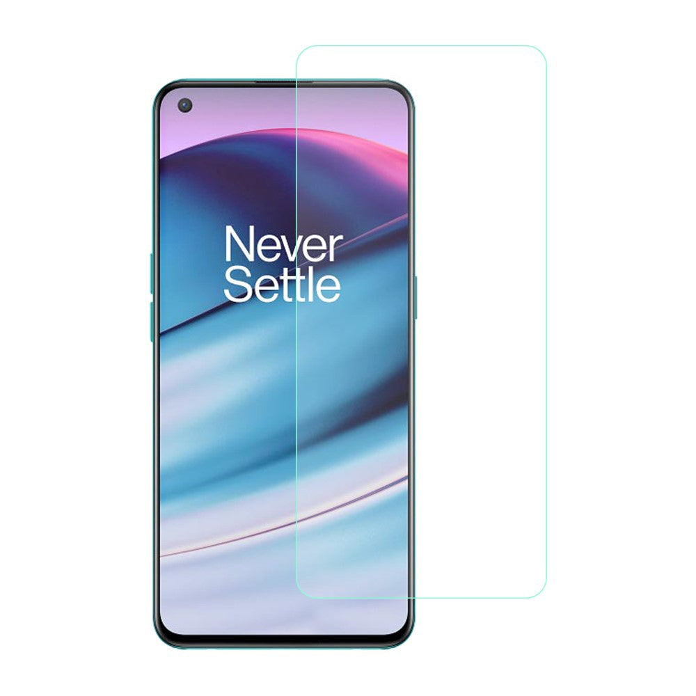 OnePlus Nord CE (5G) Hærdet Glas - Case Friendly Skærmbeskyttelse - Gennemsigtig