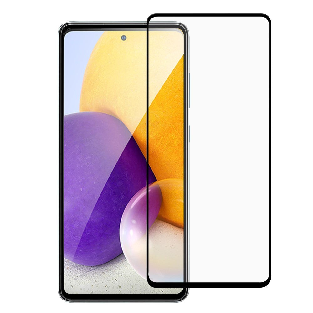 Samsung Galaxy A73 (5G) Glas Skærmbeskyttelse - Full-fit - Sort Kant