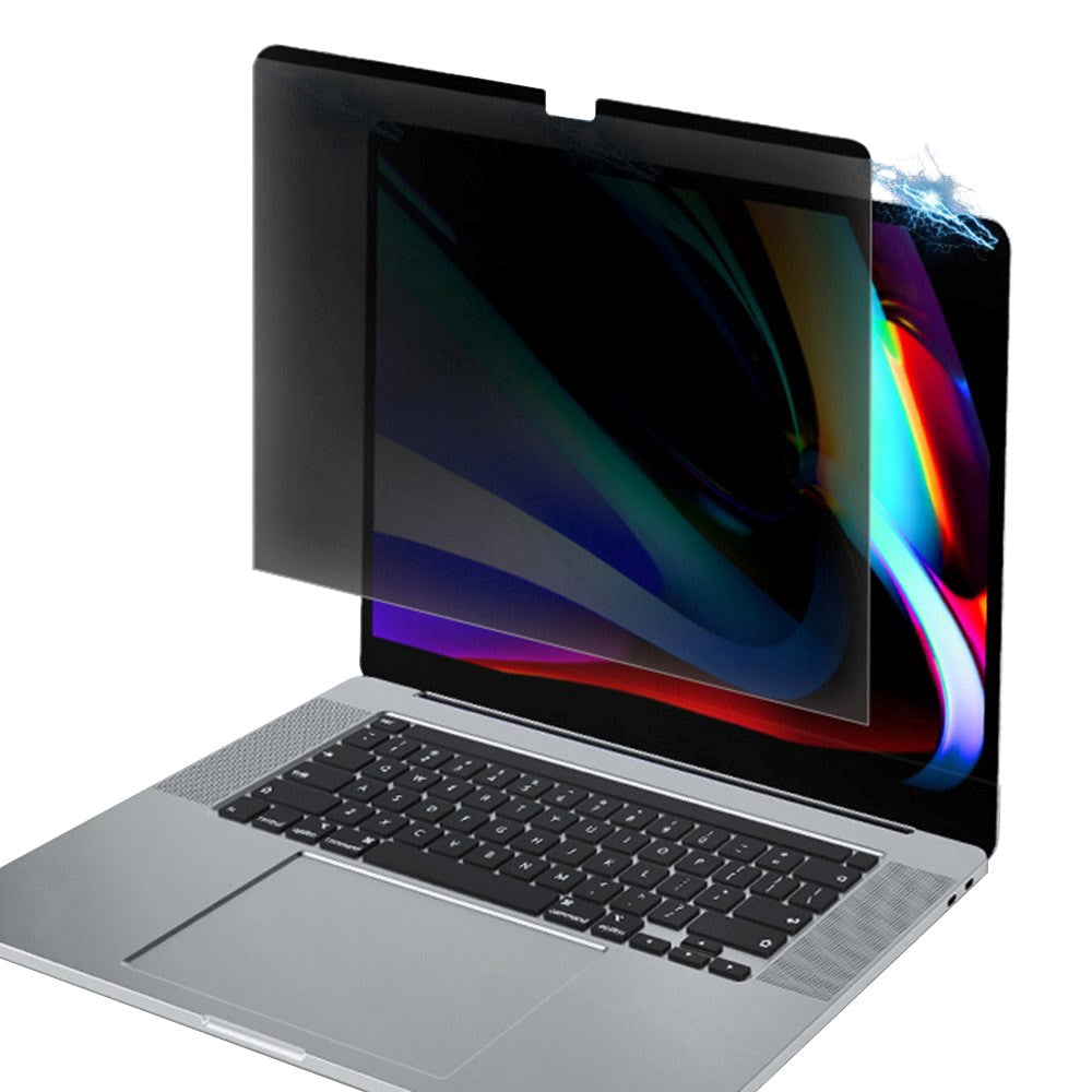 MacBook Pro 13 (2016-2020) / Air 13 (2018-2020) Magnetisk Beskyttelsesfilm m. Privacy Funktion - Gennemsigtig