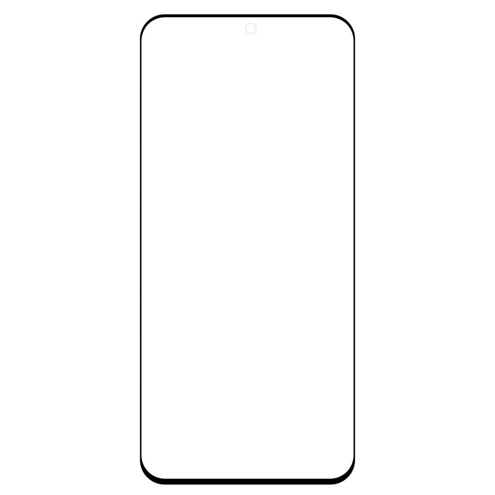 Xiaomi 12 / 12X - Hærdet Skærmbeskyttelsesglas - Full Fit - Gennemsigtig / Sort
