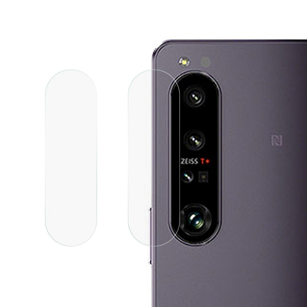 Sony Xperia 1 IV Kamera Beskyttelsesglas - 2 stk. - Gennemsigtig