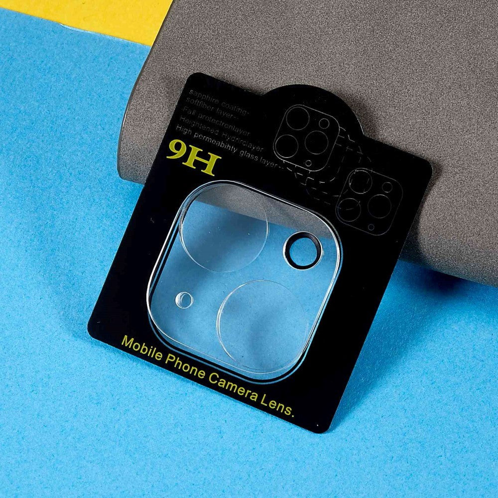 iPhone 14 / 14 Plus Hærdet Beskyttelsesglas til Kameralinse 2-pak - 9H - Gennemsigtig