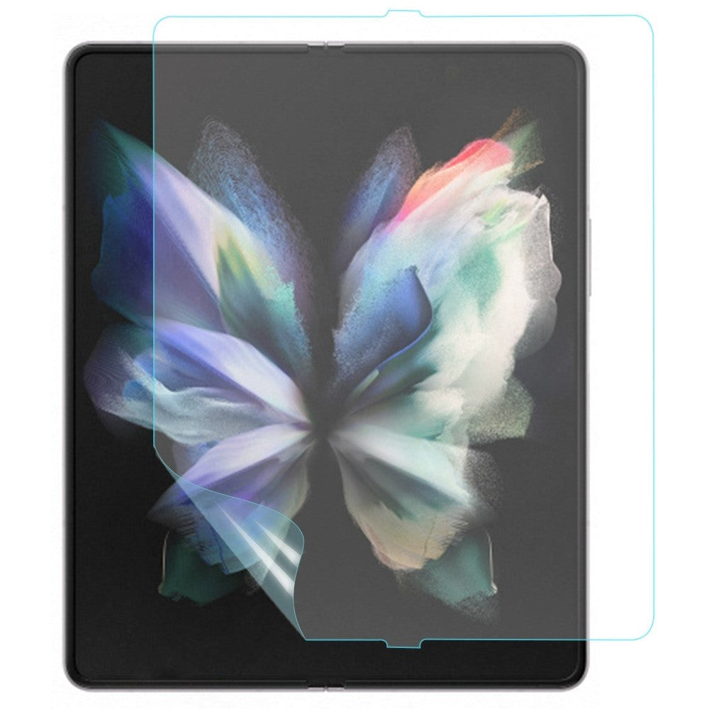 Samsung Galaxy Z Fold4 (5G) Full Fit Beskyttelsesfilm - Gennemsigtig