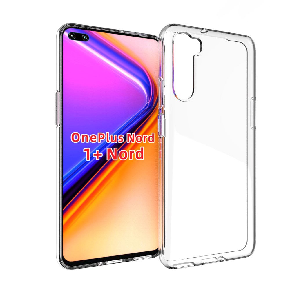 OnePlus Nord Fleksibelt Cover - Gennemsigtig