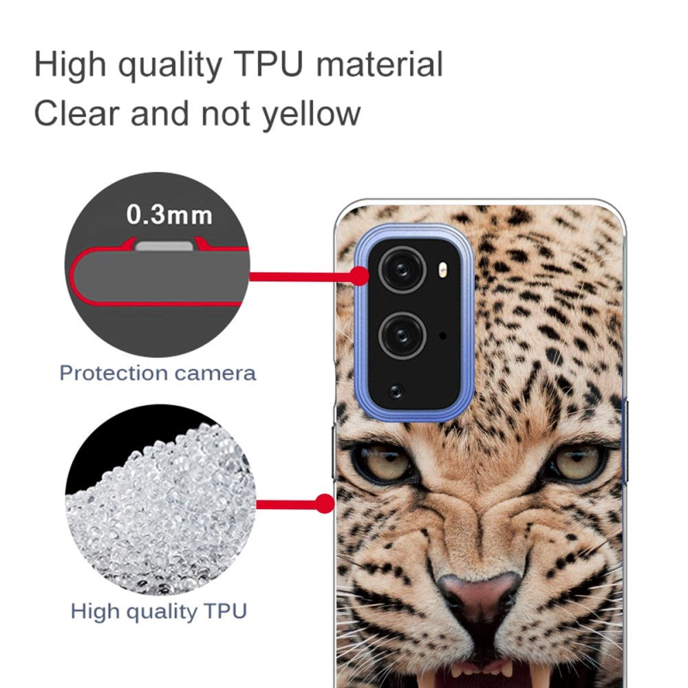 OnePlus 9 Pro Plastik Cover - Leopard