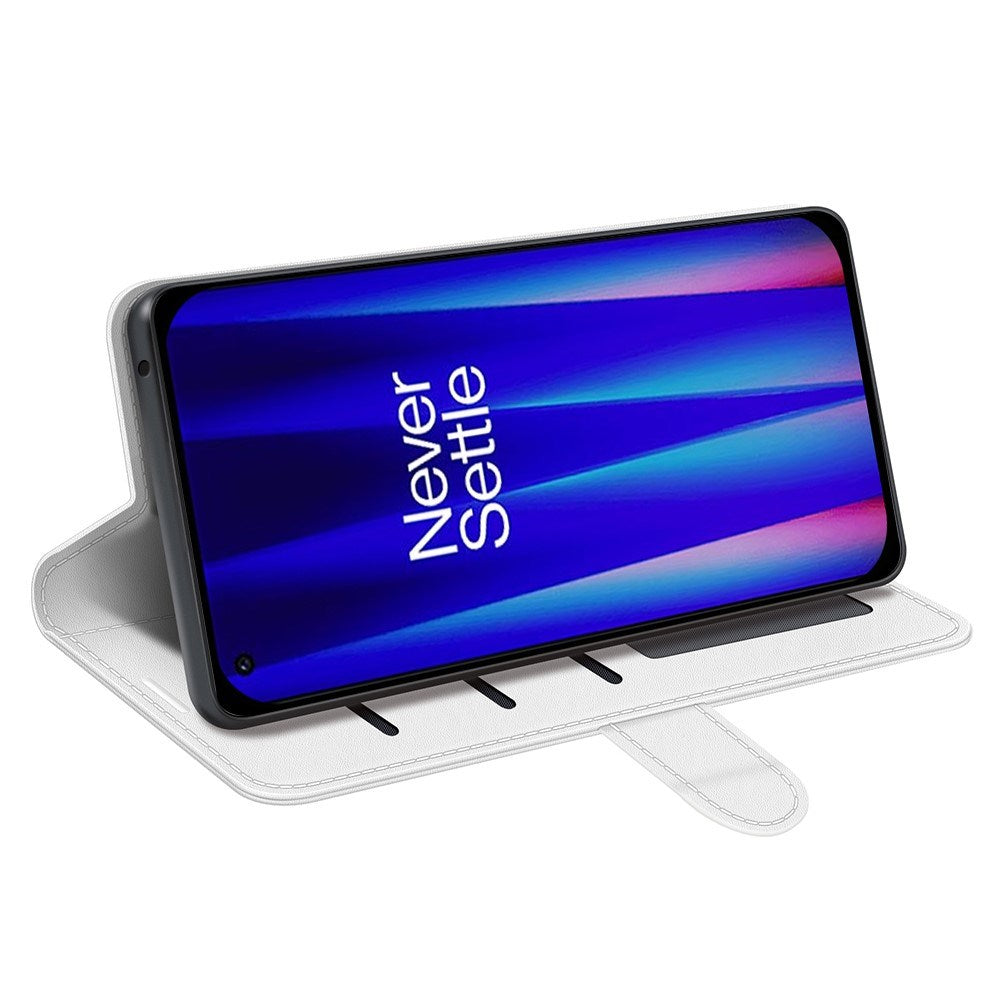 EIDERWOOD - OnePlus Nord CE 2 (5G) - Kunstlæder Flip Cover m. Kortholder & Ståfunktion - Hvid