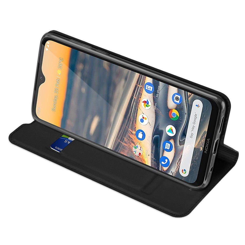 Nokia 5.3 DUX DUCIS Skin Pro Series - Læder Cover Sort