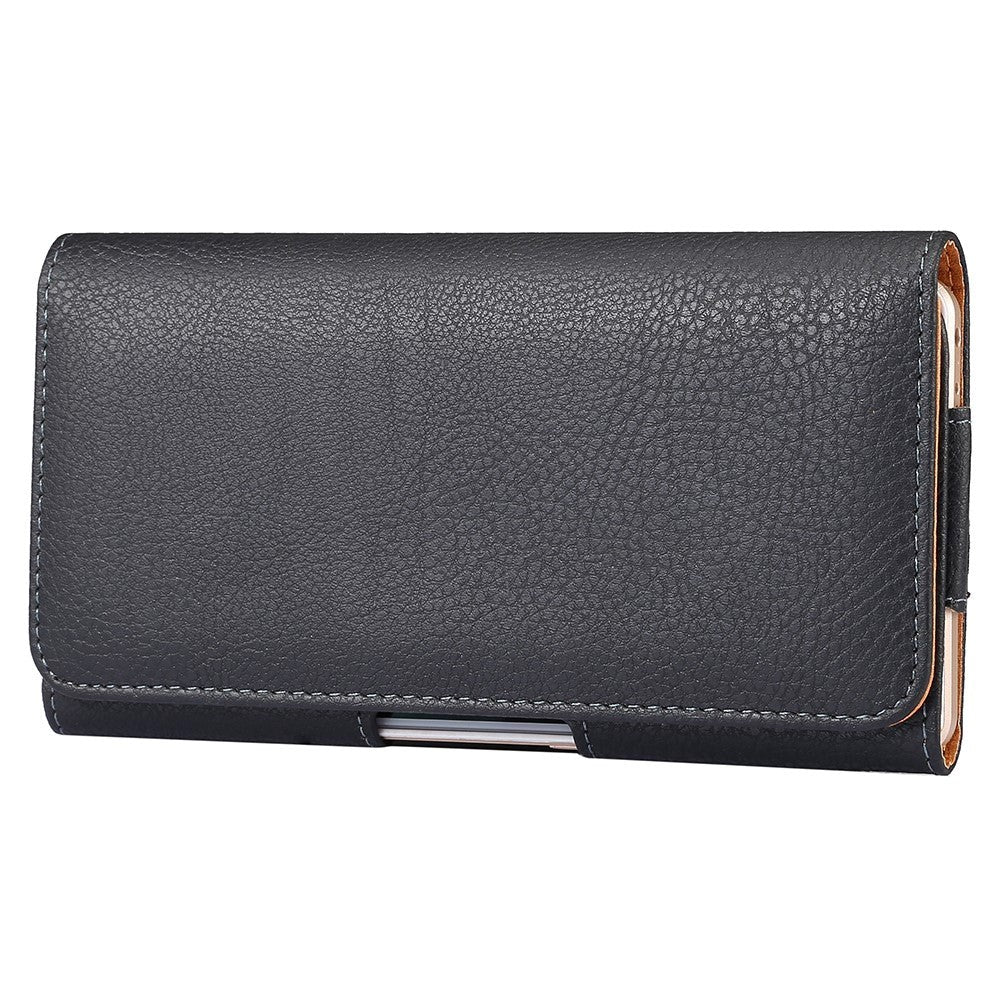 Universal Mobil Taske - Bæltetaske V.2 - (Maks. Størrelse: 170 x 83 x 18 mm) - Sort