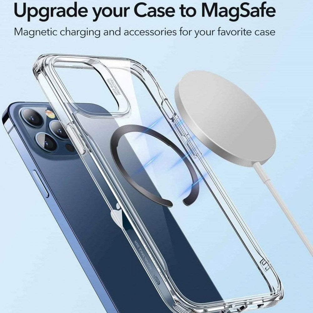 ESR Universal Ring - MagSafe Kompatibel - 2 Stk. - Sort / Sølv