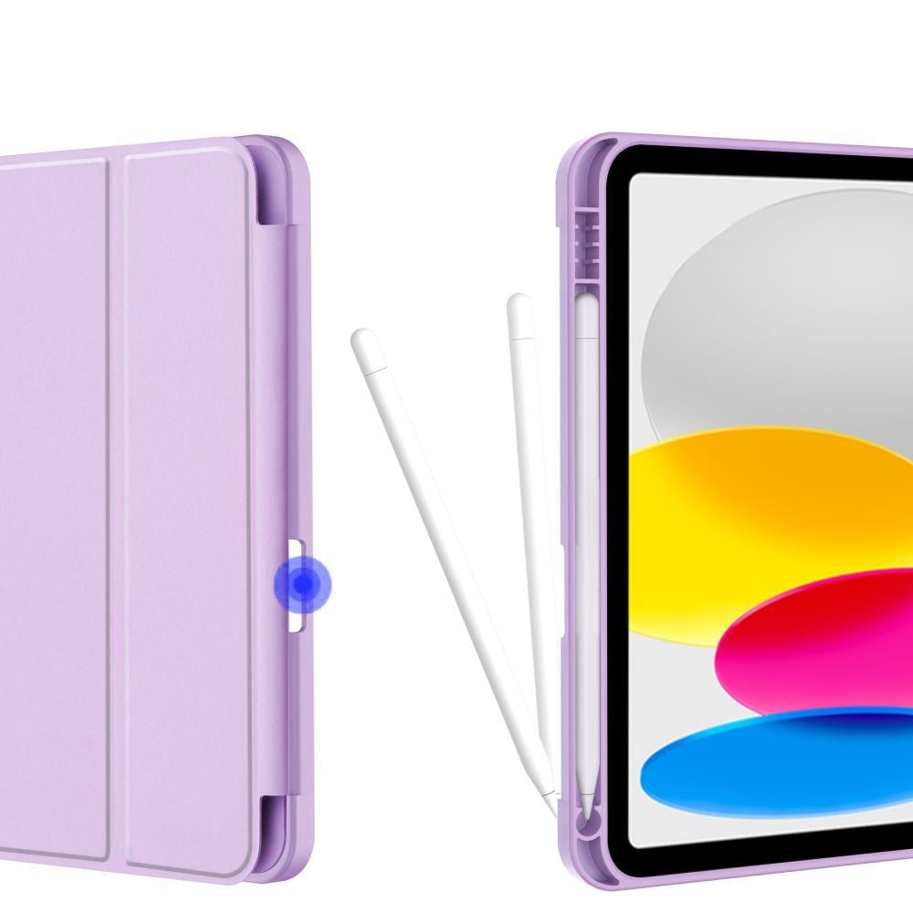 Tech-Protect iPad 11" (2025) / iPad 10.9" (2024/2022) SC Cover m. Apple Pencil Holder - Violet