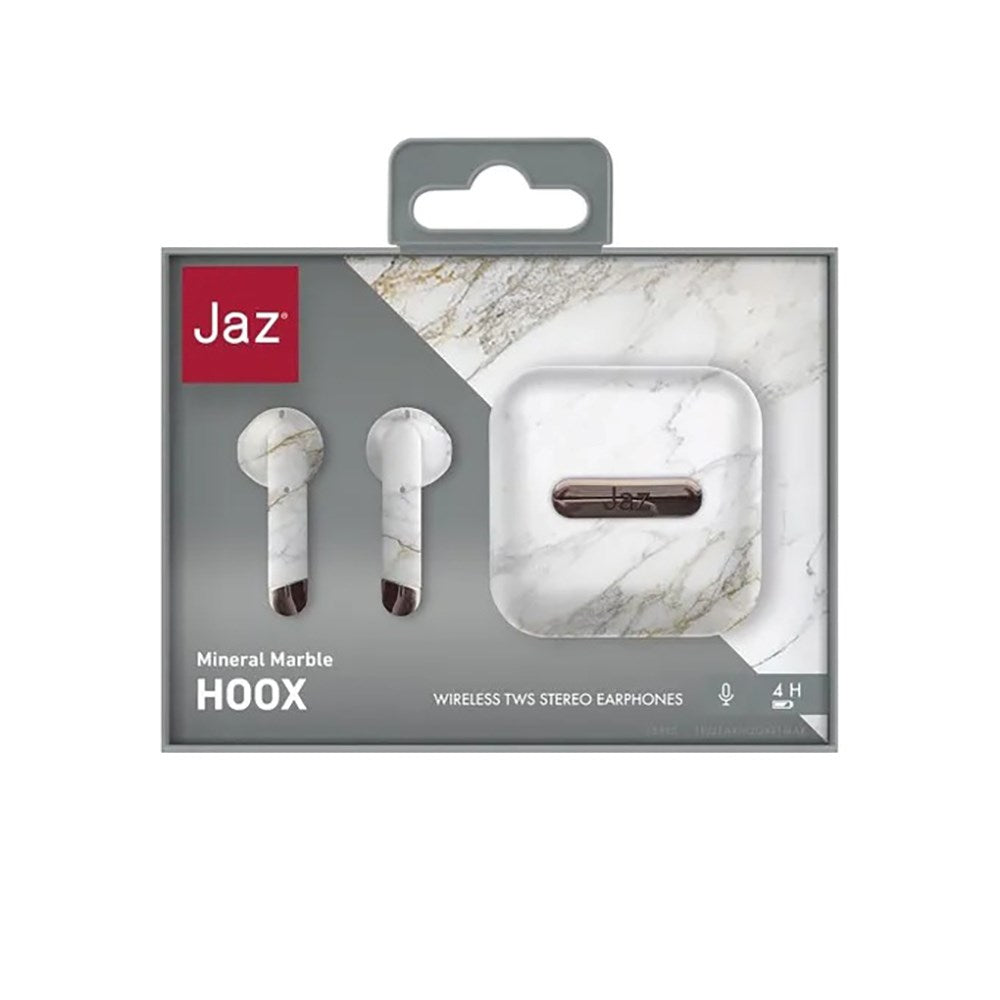 Jaz Hoox True Wireless Bluetooth In-Ear Høretelefoner - Rose Gold / Marble
