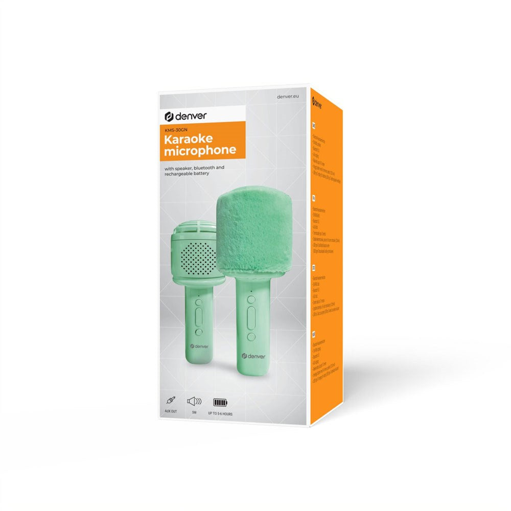 Denver KMS-30GN Mikrofon - Grøn
