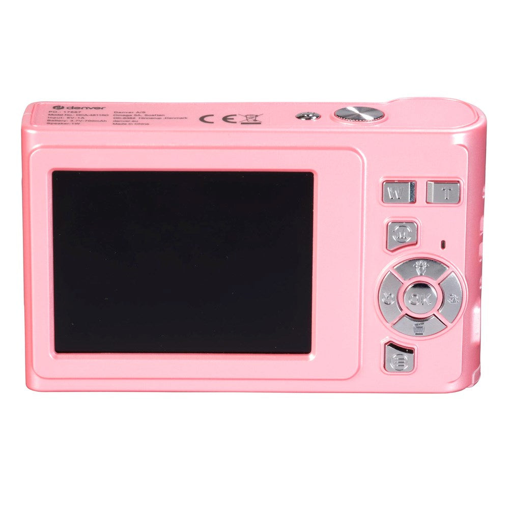 Denver Digital Kamera m. 5 Megapixel - 2.8" LCD Skærm - Lyserød