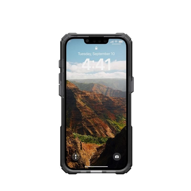 iPhone 16e UAG PLASMA XTE Series Bagside Cover - MagSafe Kompatibel - Ash / Titanium