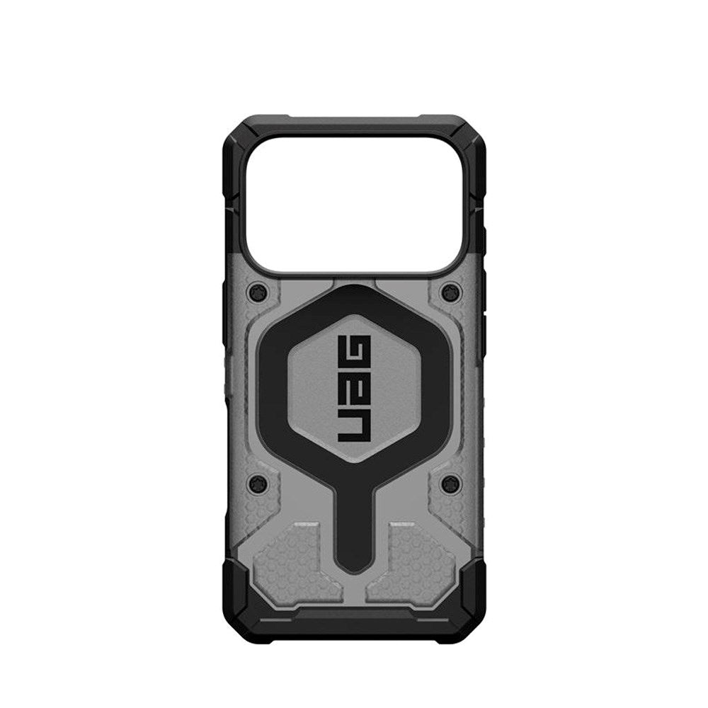 UAG Pathfinder Clear Cover - iPhone 17 Pro - MagSafe Kompatibel - Grå / Sort